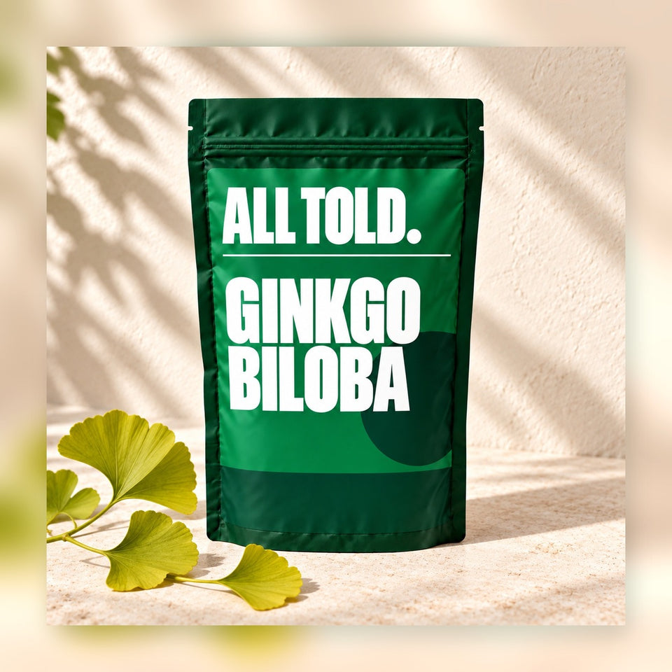 Ginkgo Biloba lifestyle photograph