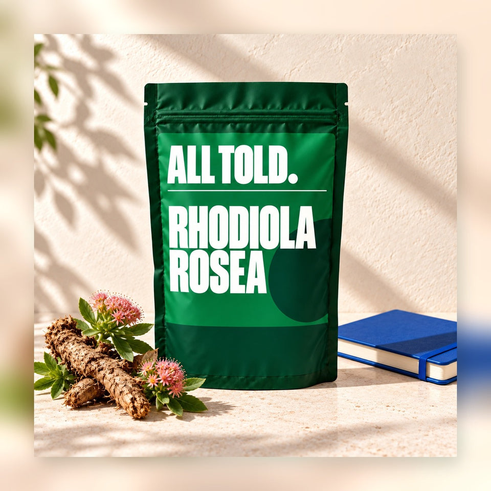 Rhodiola Rosea lifestyle photograph