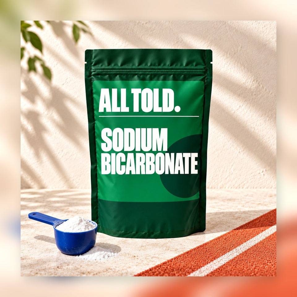 Sodium Bicarbonate Performance lifestyle photograph