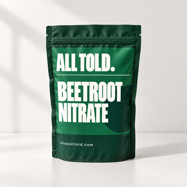 Beetroot Nitrate editorial packaging concept
