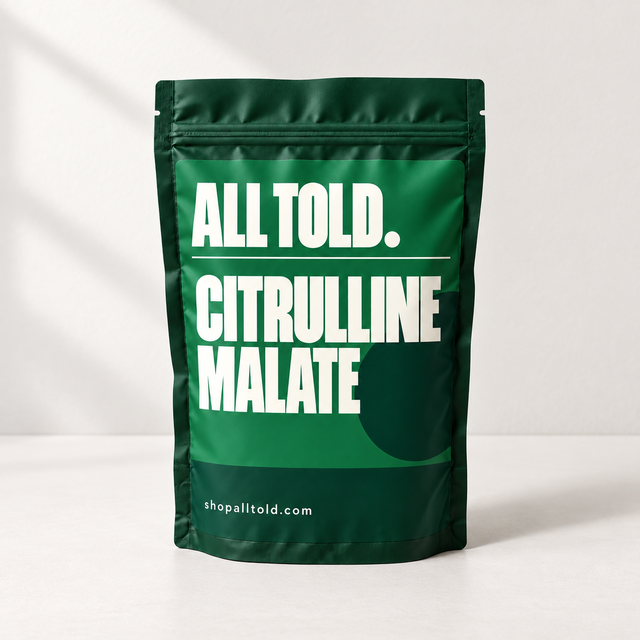 Citrulline Malate editorial packaging concept