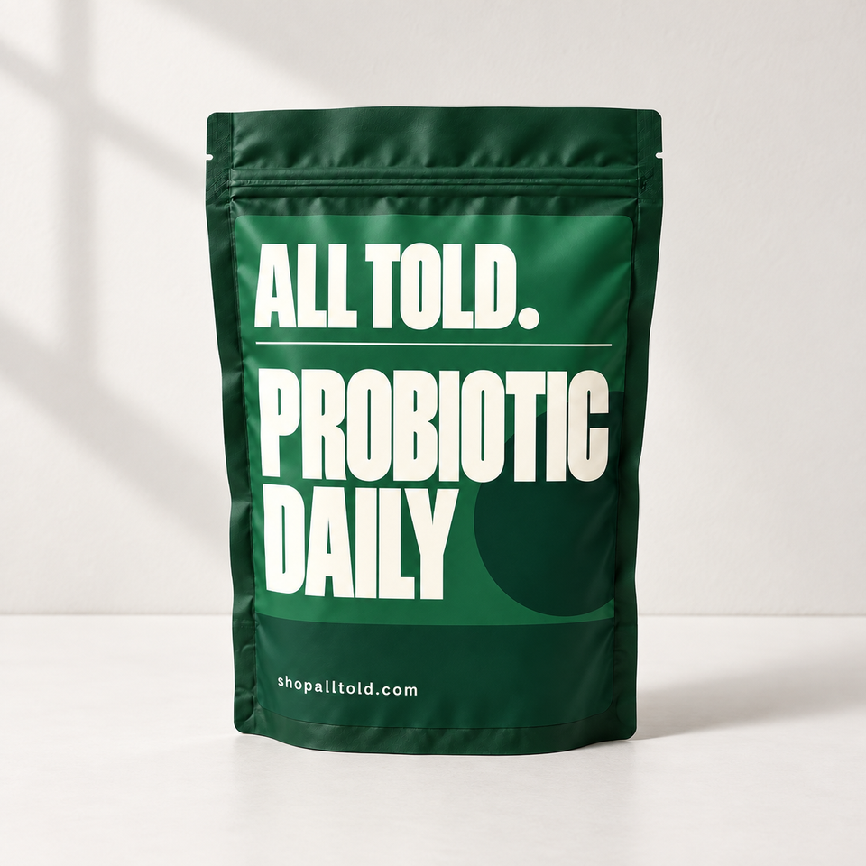 Probiotic Daily in ALL TOLD packaging