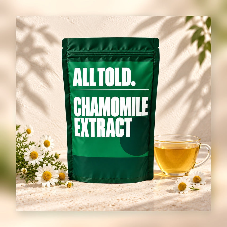 Chamomile Extract lifestyle photograph
