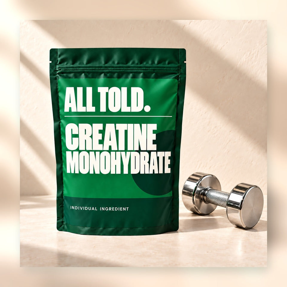 Creatine Monohydrate lifestyle photograph