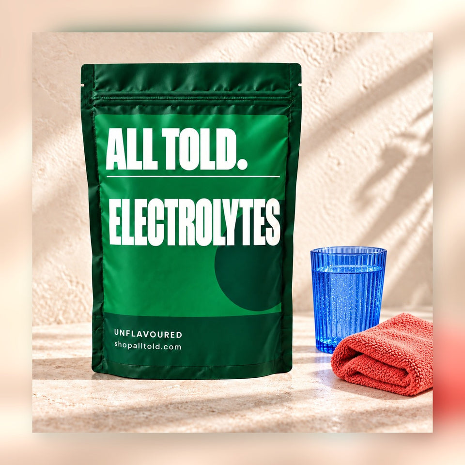 Electrolytes lifestyle photograph