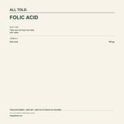 Formula card