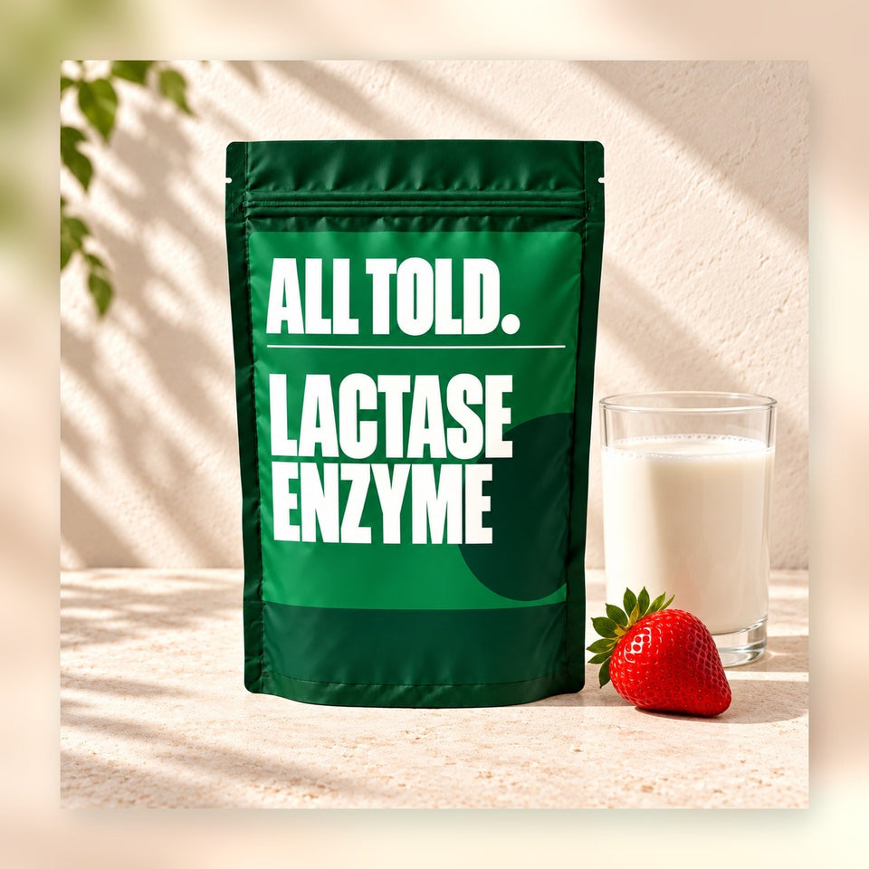 Lactase Enzyme lifestyle photograph