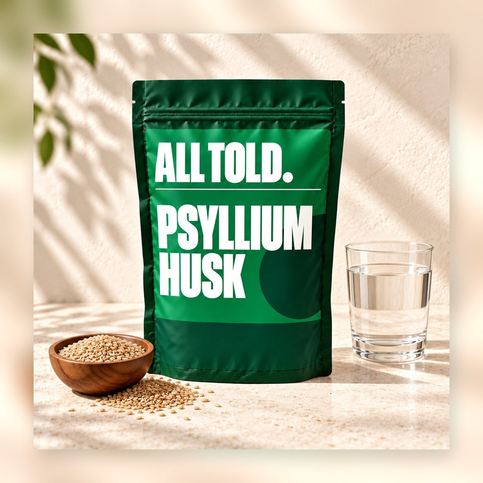 Psyllium Husk lifestyle photograph