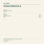 Formula card