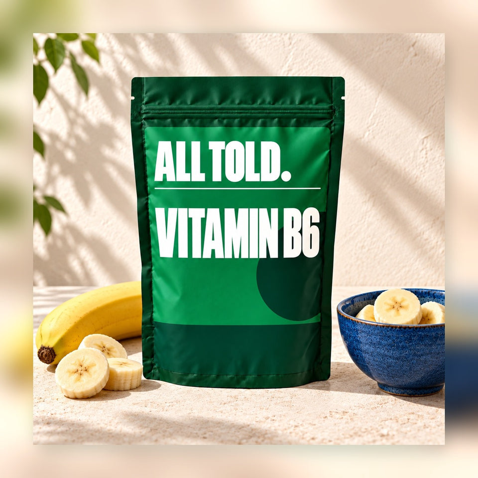Vitamin B6 lifestyle photograph