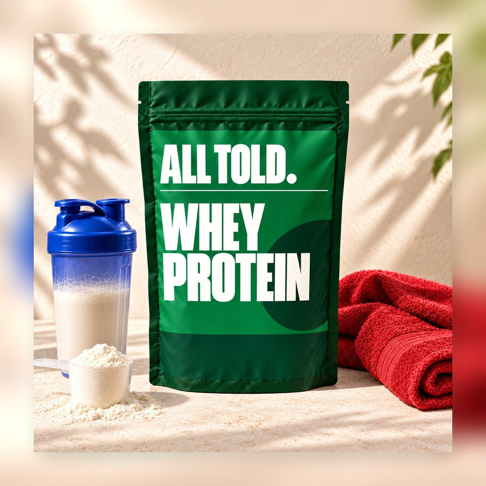 Whey Protein lifestyle photograph