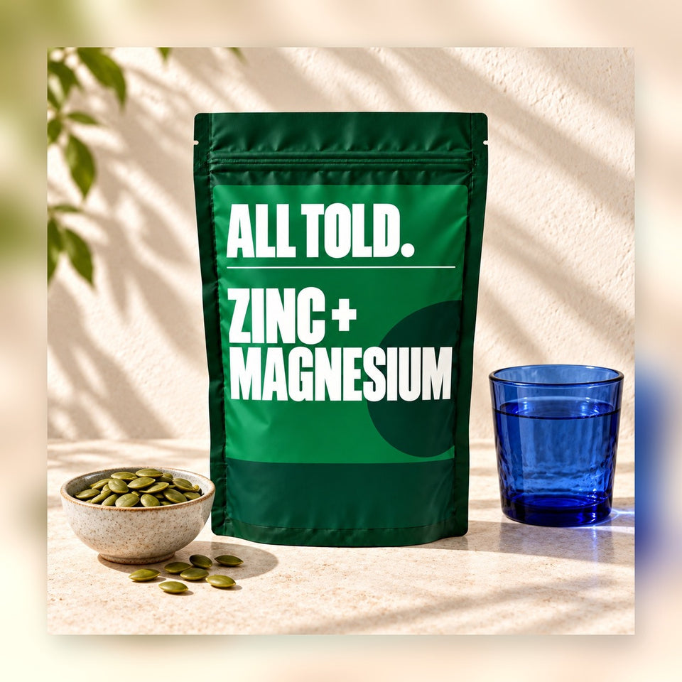 Zinc + Magnesium lifestyle photograph