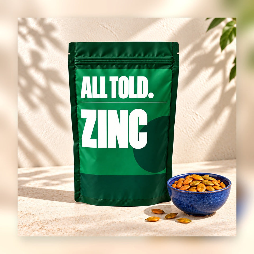 Zinc lifestyle photograph